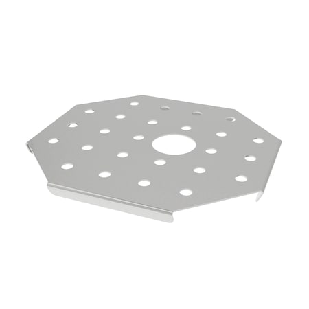 Cadco Sixth Size False Bottom for Steam Pan, Stainless Steel CDT-6